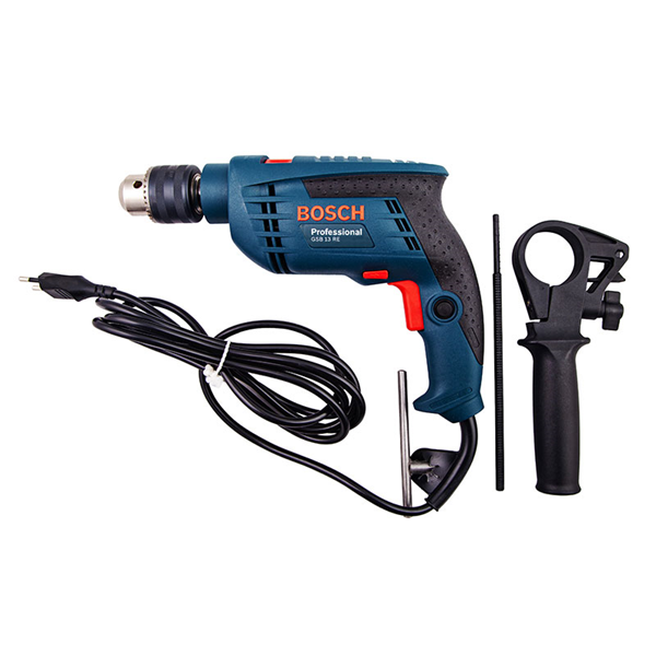 دریل چکشی 650 وات بوش (BOSCH) مدل GSB13RE(اکبند) دریل چکشی 650 وات بوش (BOSCH) مدل GSB13RE(اکبند) - تصویر 1