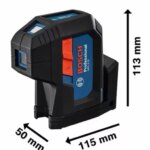 تراز نقطه ای بوش 3 نقطه نور سبز مدل GPL 3 G (نو)