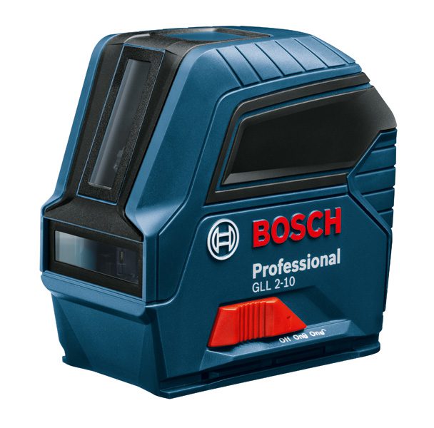BOSCH-GLL-2-10 تراز لیزری بوش بهمراه پایه تلسکوپی مدل GLL 2-10 + BT 150 (نو) - تصویر 1