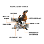 فارسی‌بر شارژی 18 ولت AEG مدل PSD18B-184X-0 (نو) - تصویر 2