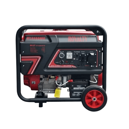 royalty 18900-WHE-1 موتور برق بنزینی 12 کیلووات ژاپنی رویالتی مدل ROYALTY RT18900WHE (آکبند) - تصویر 1